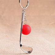 metal golf keychain