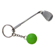 metal golf keychain