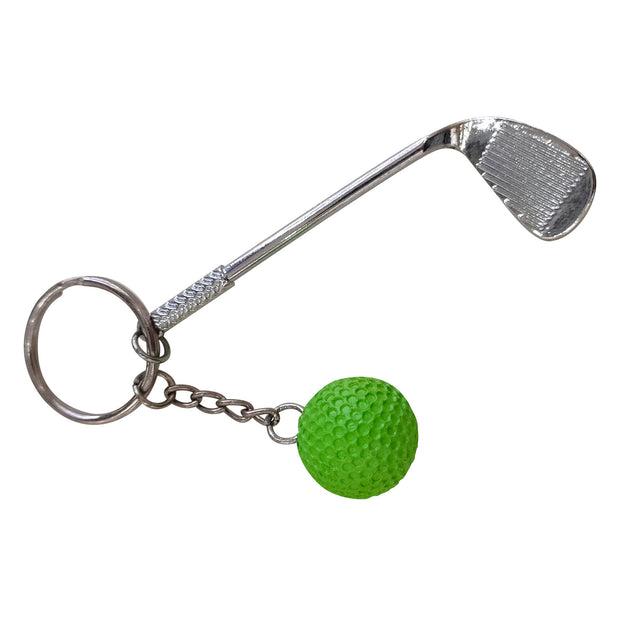 metal golf keychain