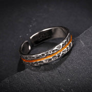 Personalized Nostalgic Trend Ring