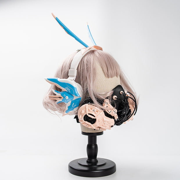 cyberpunk bluetooth headset