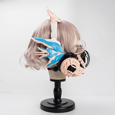 cyberpunk bluetooth headset