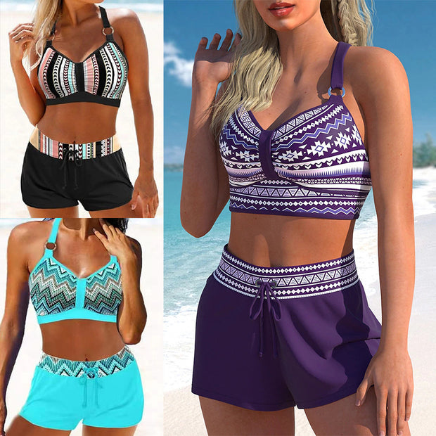 Women's Fashion Trend Two-piece Hot Spring Swimsuit